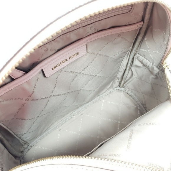 Michael Kors Abbey Medium Backpack Pink - Picture 2 of 5